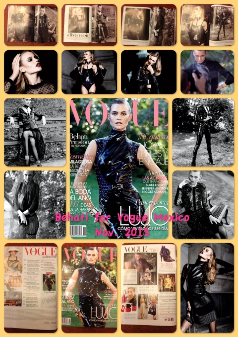 Behati for Vogue mexico Nov 2013